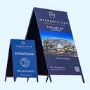 Metal A-Frame Sign (Wrought Iron)