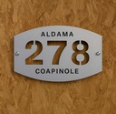 Placa Residencial